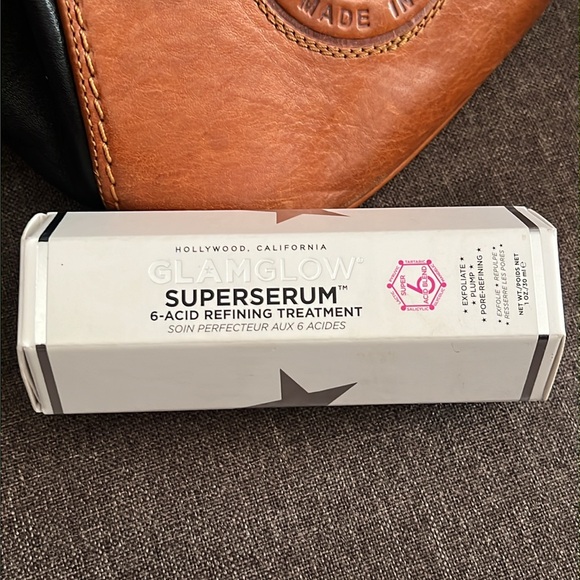 GLAMGLO SUPERSERUM 6 -ACID Refining Treatment Serum NIB - Picture 3 of 9